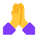 folded-hands Emoji microsoft