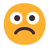 frowning-face Emoji microsoft
