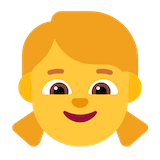 girl Emoji microsoft