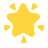 glowing-star Emoji microsoft