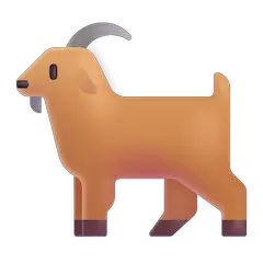 Goat Emoji on Windows