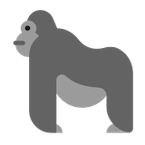 gorilla Emoji microsoft