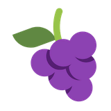 grapes Emoji microsoft