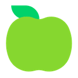green-apple Emoji microsoft