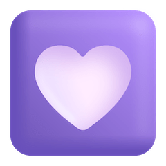 Decoração com coração Emoji Windows