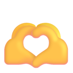 Руки в виде сердца on Microsoft