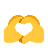 heart-hands Emoji microsoft