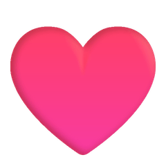 ♥️ Herz (Kartenfarbe) Emoji auf Windows