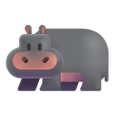 Hipopótamo Emoji Windows