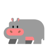 hippopotamus Emoji microsoft