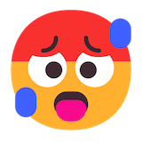 hot-face Emoji microsoft
