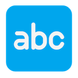 input-latin-letters Emoji microsoft