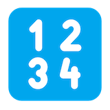 input-numbers Emoji microsoft