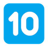 keycap-10 Emoji microsoft