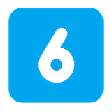 keycap-6 Emoji microsoft