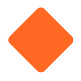 large-orange-diamond Emoji microsoft