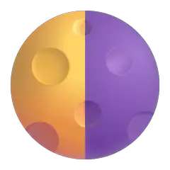 🌗 Last Quarter Moon Emoji on Windows