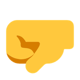 left-facing-fist Emoji microsoft