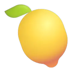 🍋 Limón Emoji en Windows