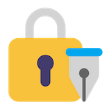 locked-with-pen Emoji microsoft