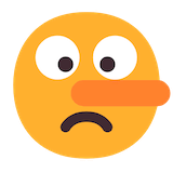 lying-face Emoji microsoft