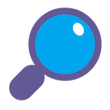 magnifying-glass-tilted-right Emoji microsoft