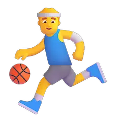 ⛹️‍♂️ Homem jogando basquete Emoji nos Windows
