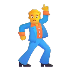 Hombre bailando Emoji Windows