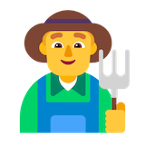man-farmer Emoji microsoft