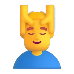 💆‍♂️ Mann, der eine Kopfmassage genießt Emoji auf Windows