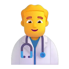 👨‍⚕️ Profissional de saúde (homem) Emoji nos Windows