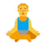 man-in-lotus-position Emoji microsoft