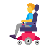 man-in-motorized-wheelchair Emoji microsoft