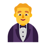 man-in-tuxedo Emoji microsoft