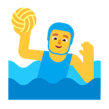 man-playing-water-polo Emoji microsoft