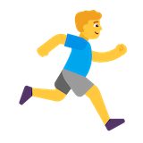 man-running-facing-right Emoji microsoft