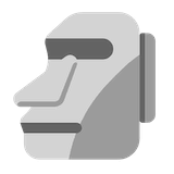 moai Emoji microsoft