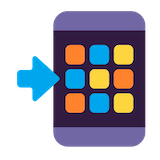 mobile-phone-with-arrow Emoji microsoft