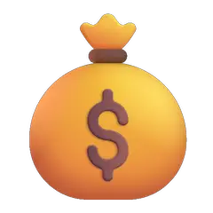 Sacco di soldi Emoji Windows