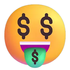 Money Mouth Face Emoji Meaning Copy Paste - google money mouth face emoji on google android and chromebooks windows