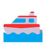 motor-boat Emoji microsoft