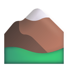 ⛰️ Mountain Emoji on Windows