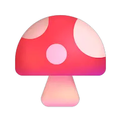Mushroom Emoji on Windows