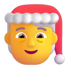 Babbo Natale neutrale Emoji Windows