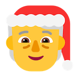 mx-claus Emoji microsoft