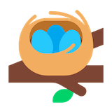 nest-with-eggs Emoji microsoft