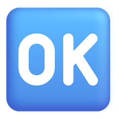 🆗 OK Button Emoji on Windows