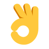 ok-hand Emoji microsoft