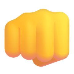 👊 Oncoming Fist Emoji on Windows