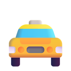 Heranfahrendes Taxi Emoji Windows